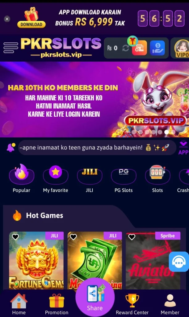 PKR Slots Game