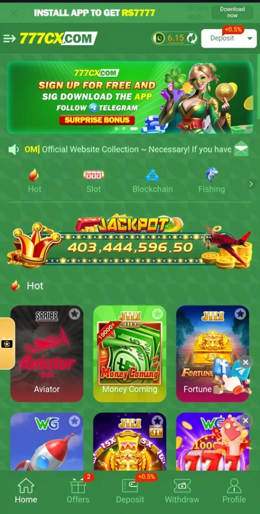 777CX Game