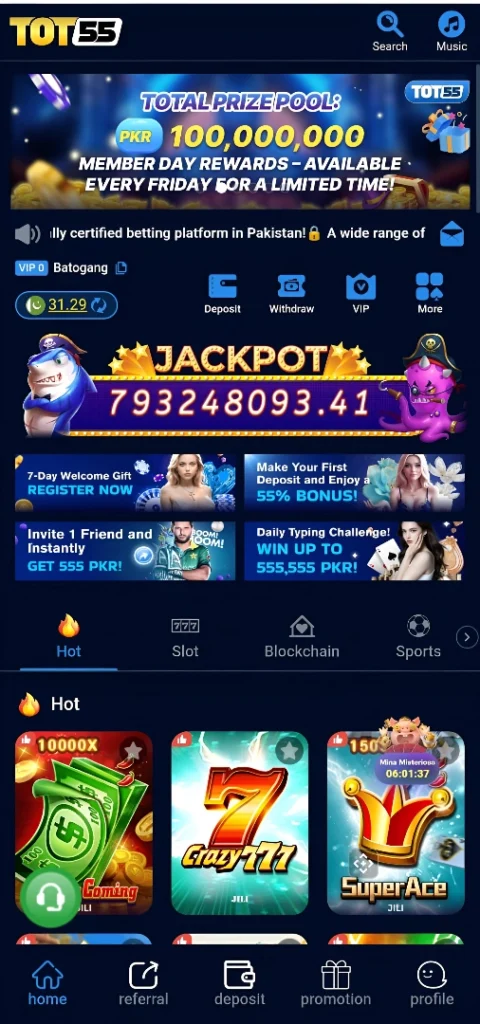 Tot55 Game